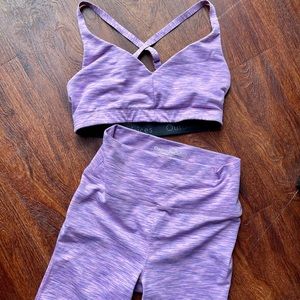 Outdoor Voices Flow FreeForm Hyacinth SET